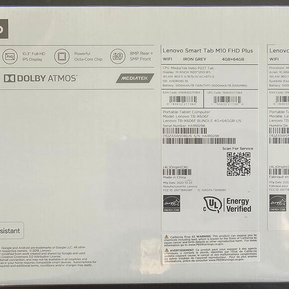 Lenovo smart tablet - Picture 2 of 3